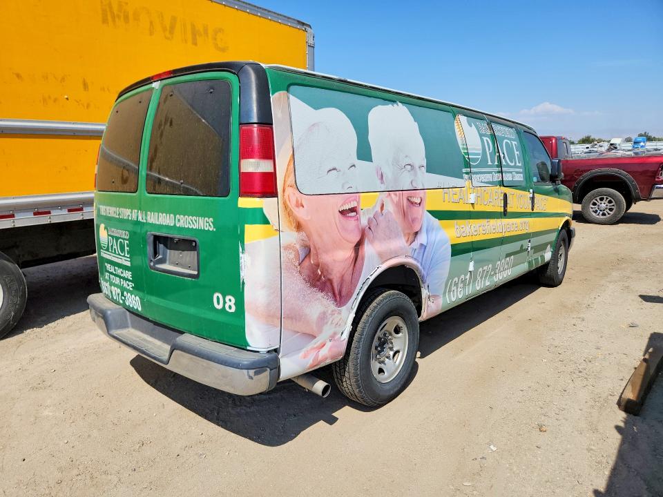 2011 Chevrolet Express G3500 მანქანა იყიდება აუქციონზე, vin: 1GAZG1FG4B1110570, აუქციონის ნომერი: 64011886