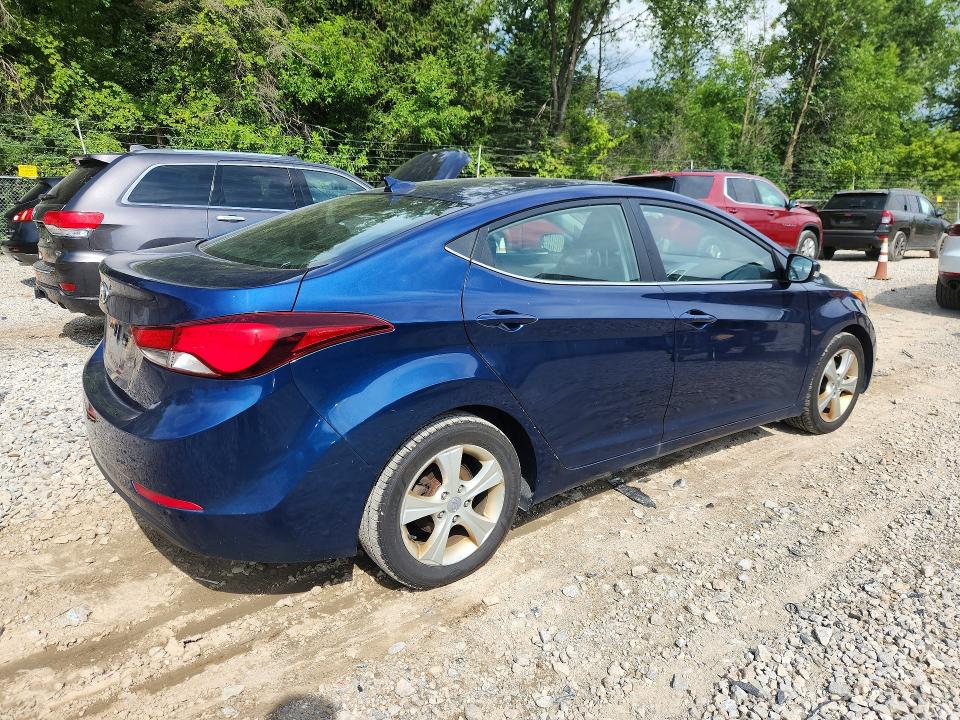 64201586 :رقم المزاد ، 5NPDH4AE8GH691190 vin ، 2016 Hyundai Elantra مزاد بيع