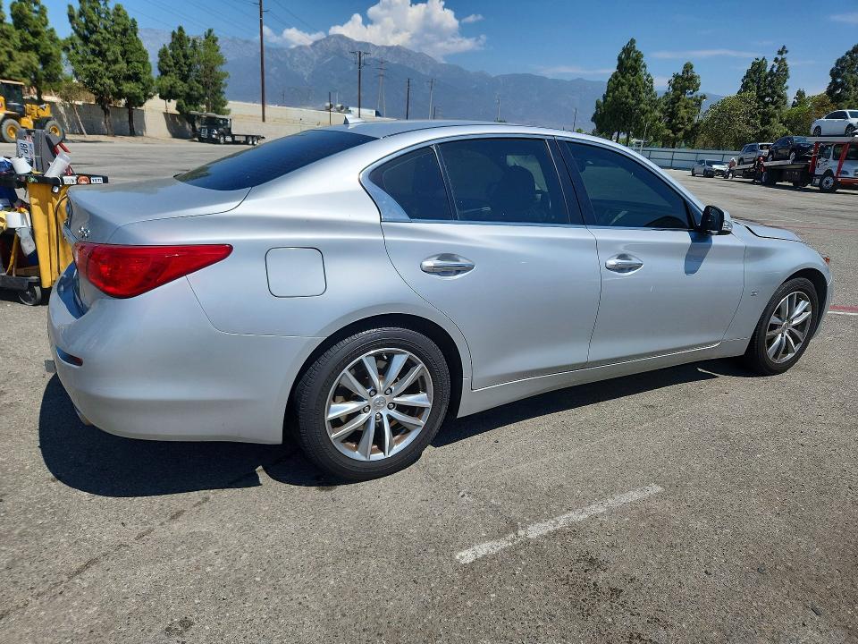 64857196 :رقم المزاد ، JN1BV7AR8FM401302 vin ، 2015 Infiniti Q50 مزاد بيع