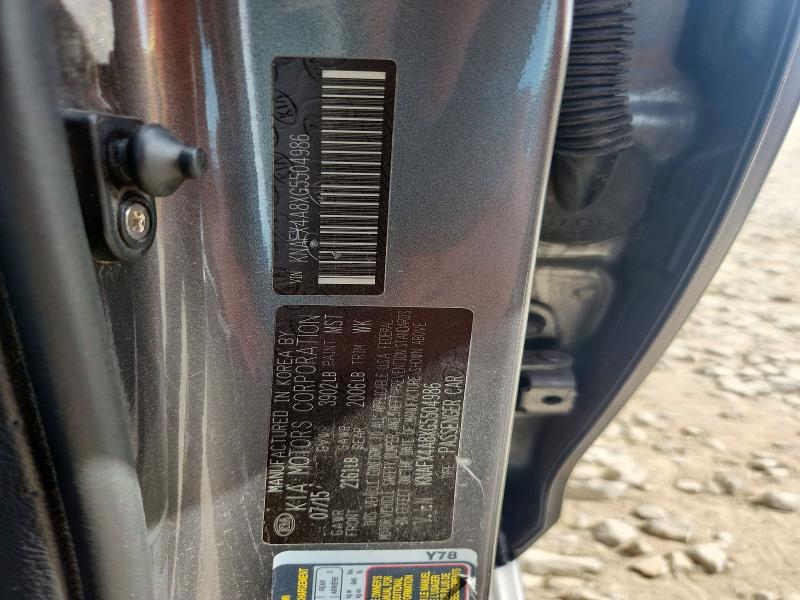 Aukcja sprzedaży 2016 Kia Forte, vin: KNAFX4A8XG5504986, numer aukcji: 65082846