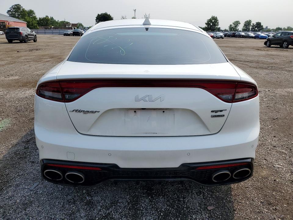 63216756 :رقم المزاد ، KNAE55LC2N6118353 vin ، 2022 Kia Stinger مزاد بيع