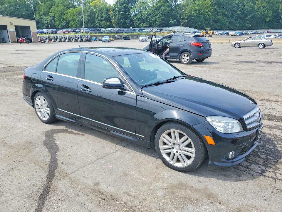 2009 Mercedes-benz C მანქანა იყიდება აუქციონზე, vin: WDDGF81XX9R074211, აუქციონის ნომერი: 64443416