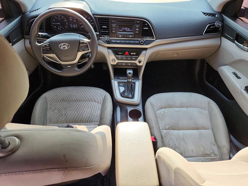 65507136 :رقم المزاد ، 5NPD74LF7HH102544 vin ، 2017 Hyundai Elantra مزاد بيع