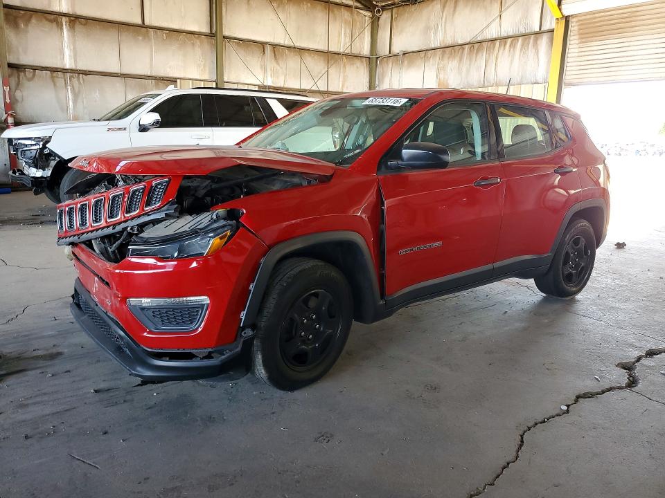 Продаж на аукціоні авто 2017 Jeep Compass, vin: 3C4NJCAB5HT647612, номер лоту: 65733116