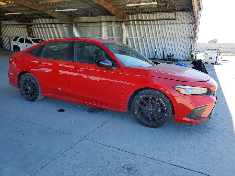 2022 Honda Civic მანქანა იყიდება აუქციონზე, vin: 2HGFE2F5XNH500858, აუქციონის ნომერი: 64261616