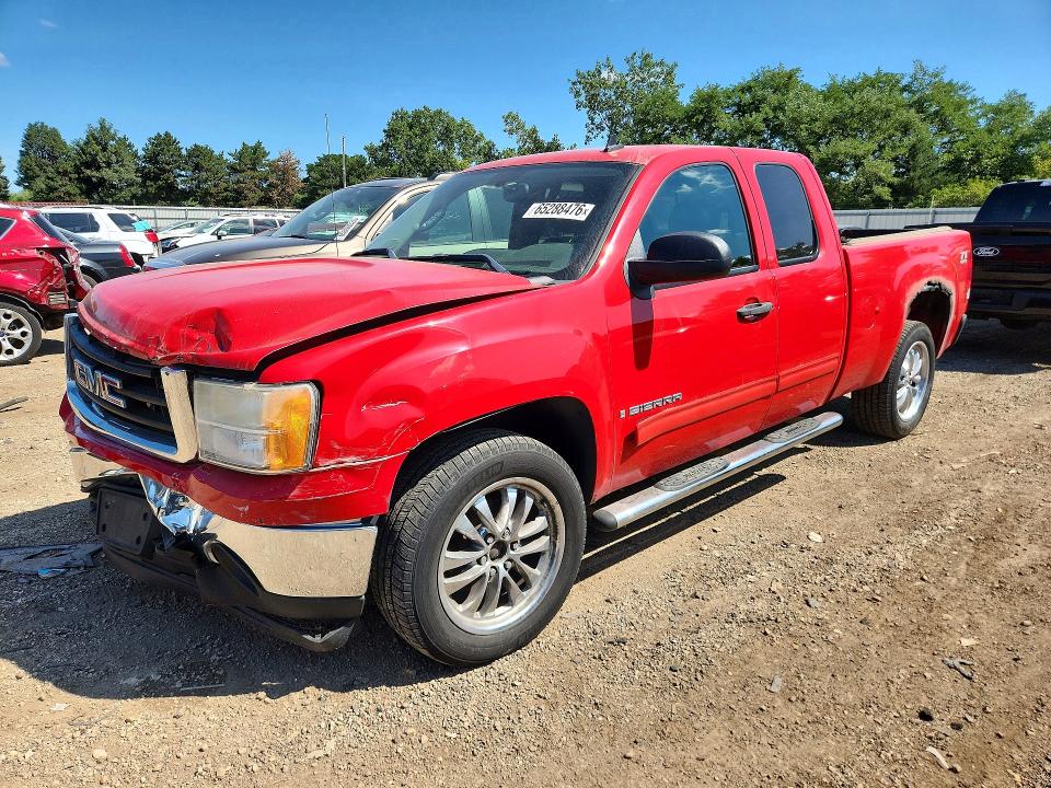 65288476 :رقم المزاد ، 1GTEK19J18Z109981 vin ، 2008 Gmc Sierra مزاد بيع