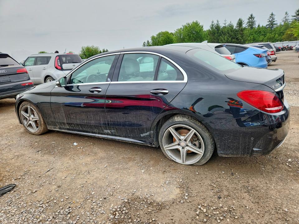 64376956 :رقم المزاد ، 55SWF4KB2FU077332 vin ، 2015 Mercedes-benz C مزاد بيع