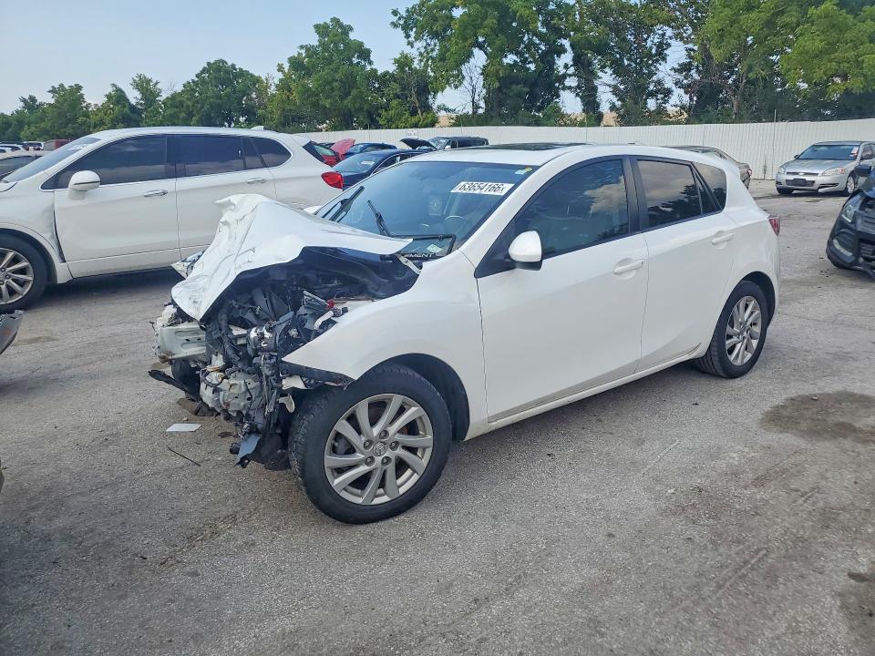 Aukcja sprzedaży 2012 Mazda 3, vin: JM1BL1M7XC1653673, numer aukcji: 63654166