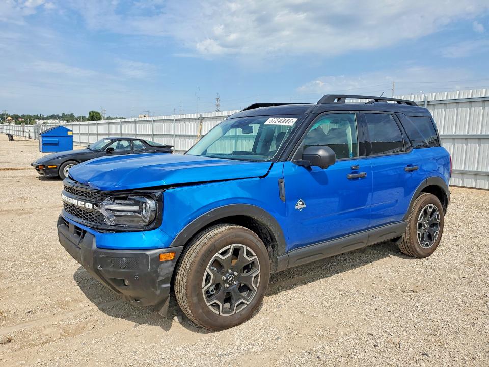 2026 Ford Bronco Sport მანქანა იყიდება აუქციონზე, vin: 3FMCR9CN5TRE15135, აუქციონის ნომერი: 67240086