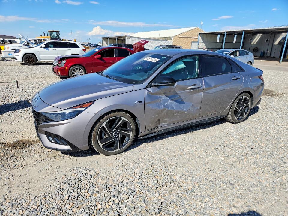 2022 Hyundai Elantra მანქანა იყიდება აუქციონზე, vin: KMHLR4AF9NU228667, აუქციონის ნომერი: 65756536