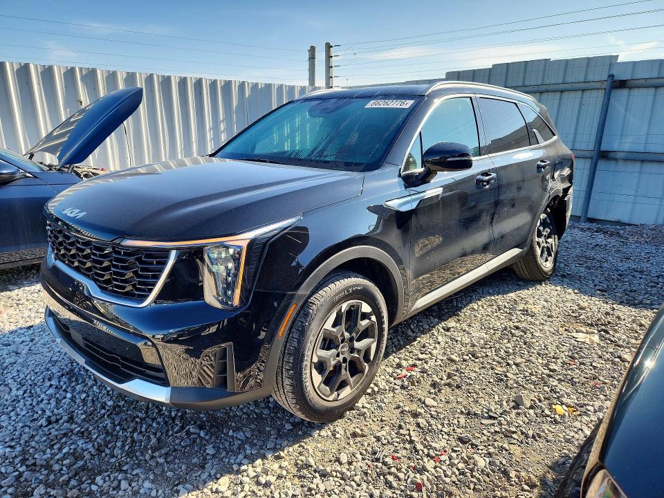 2025 Kia Sorento მანქანა იყიდება აუქციონზე, vin: 5XYRLDJC8SG326267, აუქციონის ნომერი: 66262776