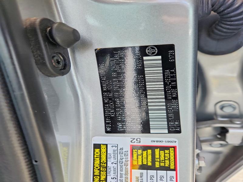 Продажа на аукционе авто 2023 Toyota Camry, vin: 4T1G11AK2PU762276, номер лота: 64274986