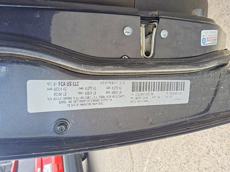 63745086 :رقم المزاد ، 2C3CCAAG7JH331780 vin ، 2018 Chrysler 300 مزاد بيع