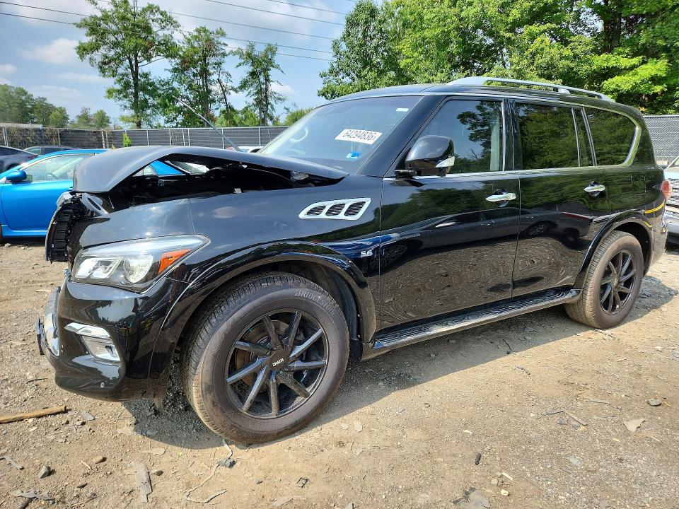 2017 Infiniti Qx80 მანქანა იყიდება აუქციონზე, vin: JN8AZ2NF6H9644911, აუქციონის ნომერი: 64294836