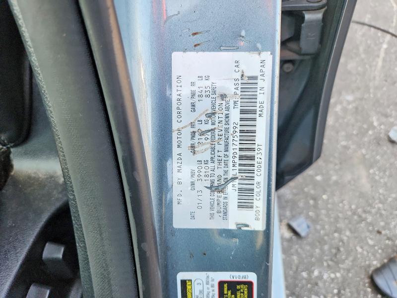 Aukcja sprzedaży 2013 Mazda 3, vin: JM1BL1MP9D1775992, numer aukcji: 66657046