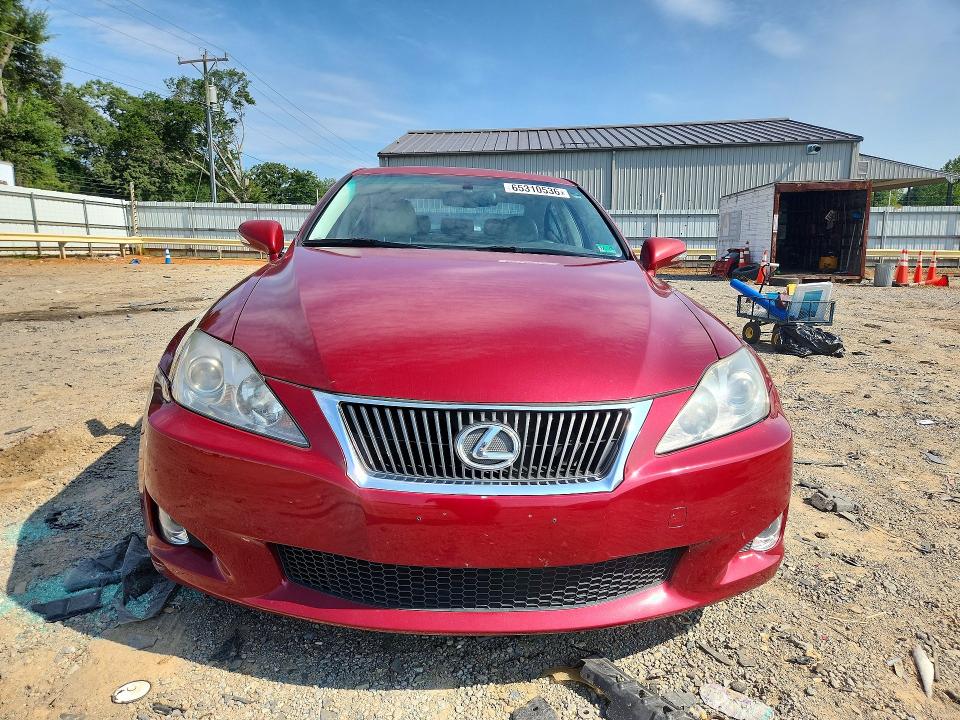 2009 Lexus Is 250 მანქანა იყიდება აუქციონზე, vin: JTHBK262692091055, აუქციონის ნომერი: 65310536