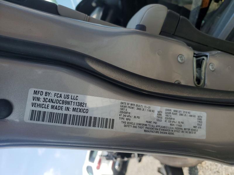 Aukcja sprzedaży 2022 Jeep Compass, vin: 3C4NJDCB9NT113821, numer aukcji: 65175596