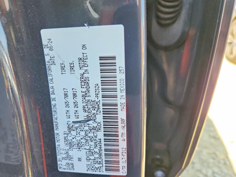 Aukcja sprzedaży 2024 Toyota Tacoma, vin: 3TMLB5JN9RM044944, numer aukcji: 64242686