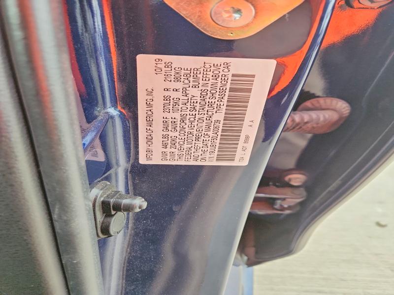 66572296 :رقم المزاد ، 19UUB1F50LA006739 vin ، 2020 Acura Tlx مزاد بيع