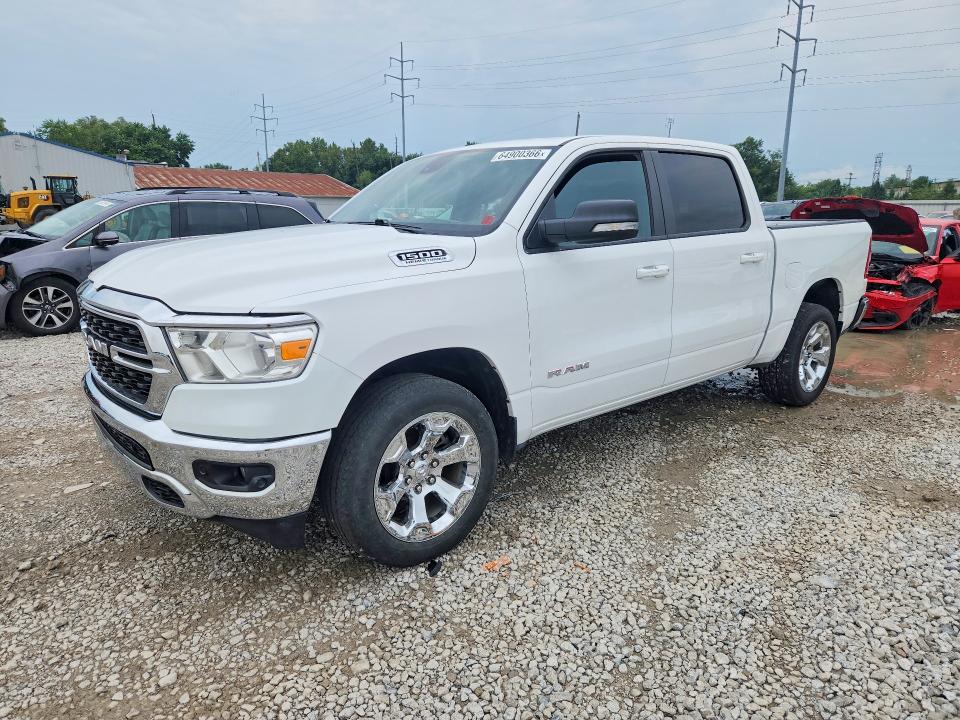 2022 Ram 1500 მანქანა იყიდება აუქციონზე, vin: 1C6SRFFT8NN449933, აუქციონის ნომერი: 64900366