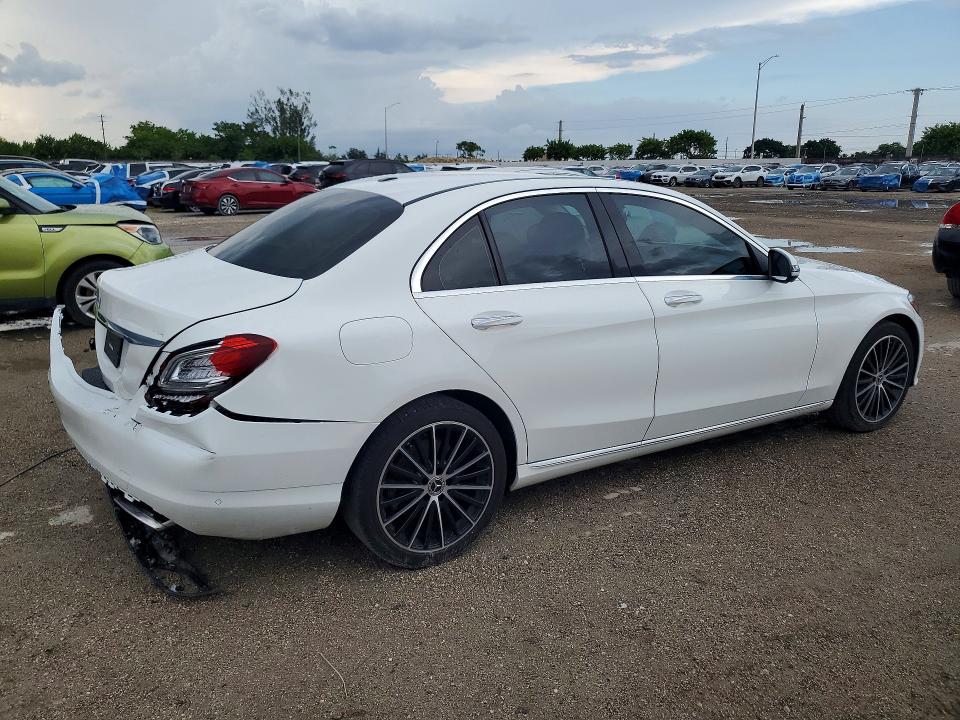 2021 Mercedes-benz C მანქანა იყიდება აუქციონზე, vin: W1KWF8DB5MR615671, აუქციონის ნომერი: 66029026