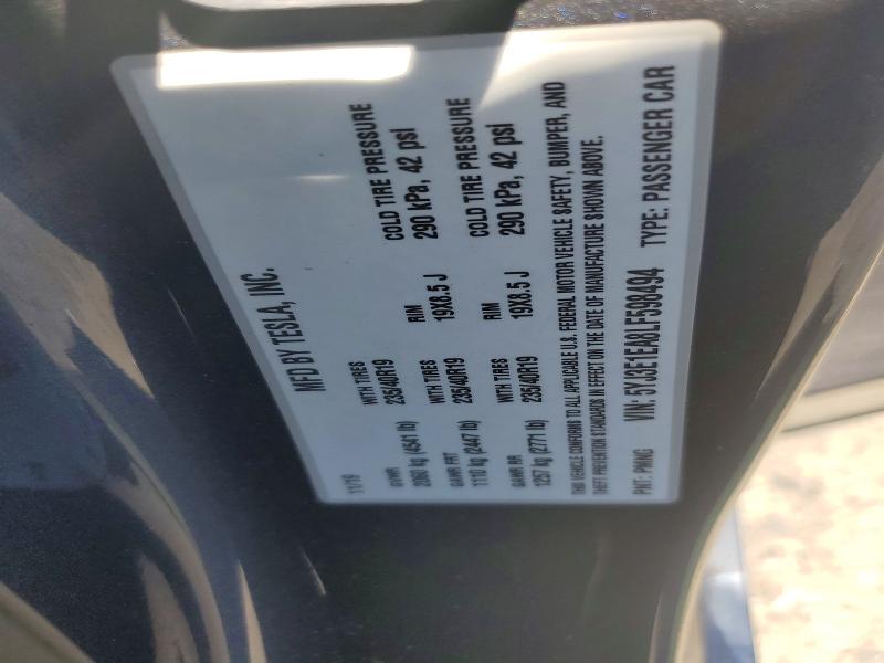 Продаж на аукціоні авто 2020 Tesla Model 3, vin: 5YJ3E1EA8LF598494, номер лоту: 64699906