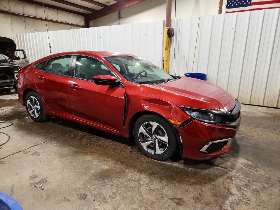 2020 Honda Civic მანქანა იყიდება აუქციონზე, vin: 2HGFC2F62LH578918, აუქციონის ნომერი: 63950066