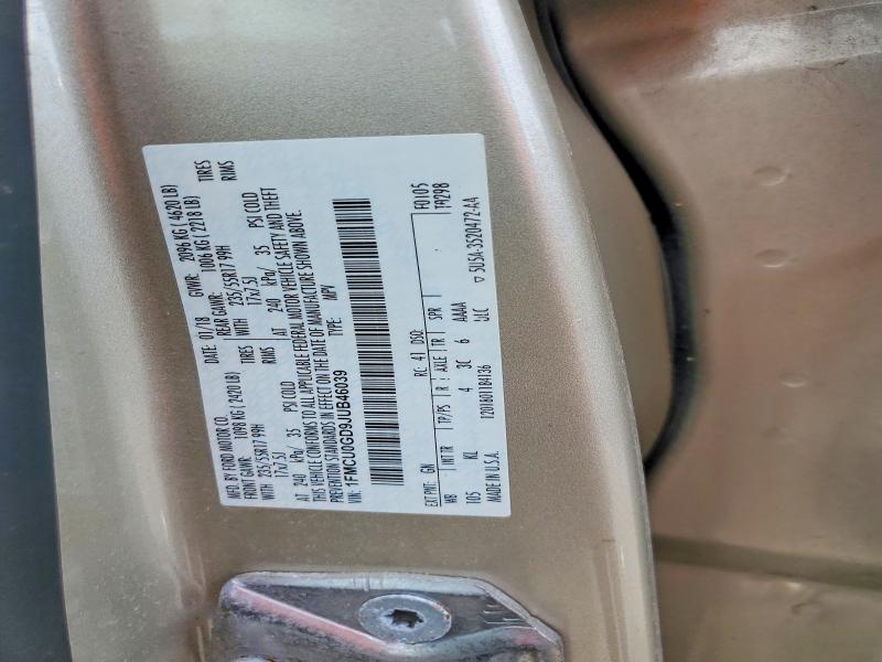 Aukcja sprzedaży 2018 Ford Escape, vin: 1FMCU0GD9JUB46039, numer aukcji: 63707596