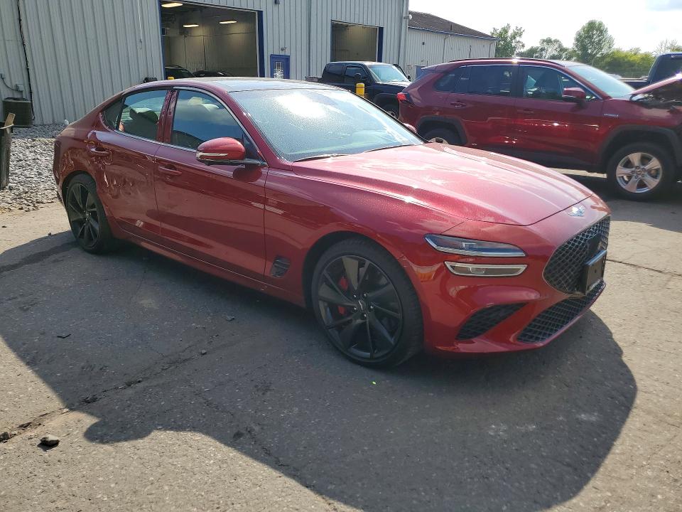 64967366 :رقم المزاد ، KMTG54TE6NU100040 vin ، 2022 Genesis G70 مزاد بيع