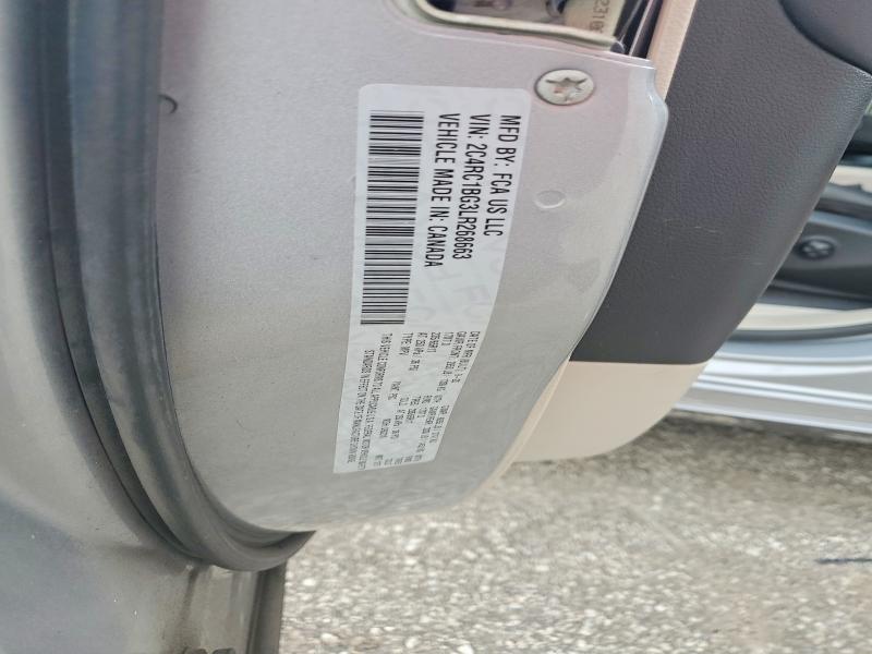 Auction sale of the 2020 Chrysler Pacifica, vin: 2C4RC1BG3LR268663, lot number: 64156596