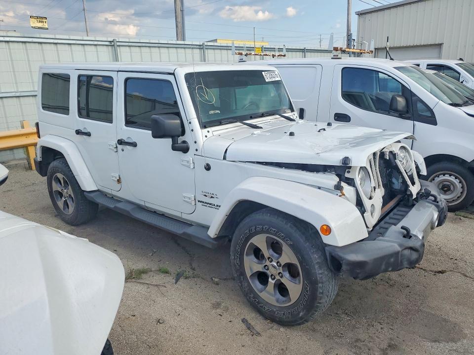 61206376 :رقم المزاد ، 1C4BJWEGXHL524989 vin ، 2017 Jeep Wrangler Unlimited مزاد بيع