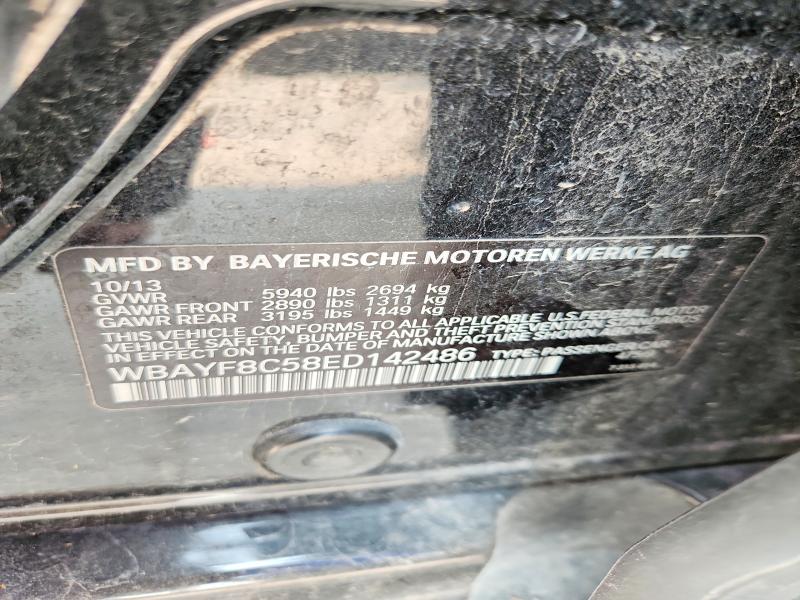 Aukcja sprzedaży 2014 Bmw 750, vin: WBAYF8C58ED142486, numer aukcji: 66530236