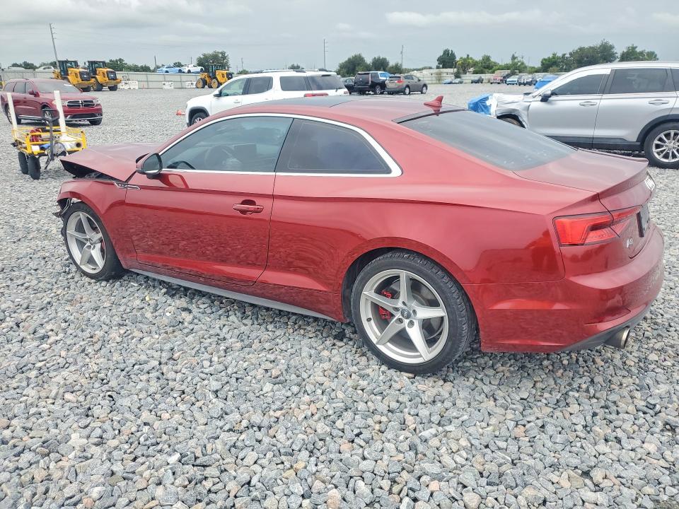 63429576 :رقم المزاد ، WAUSNAF55JA003956 vin ، 2018 Audi A5 مزاد بيع