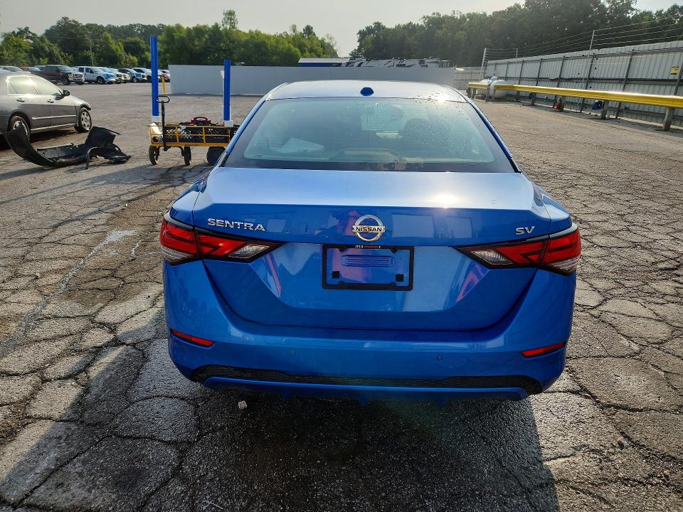 2022 Nissan Sentra მანქანა იყიდება აუქციონზე, vin: 3N1AB8CV3NY206000, აუქციონის ნომერი: 64041836