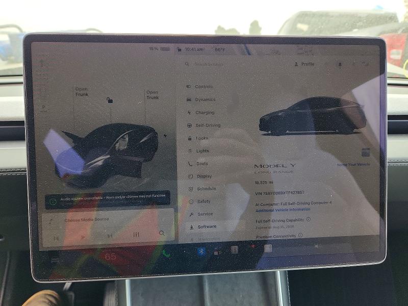 Продаж на аукціоні авто 2026 Tesla Model Y, vin: 7SAYGDEDXTF427857, номер лоту: 63159316