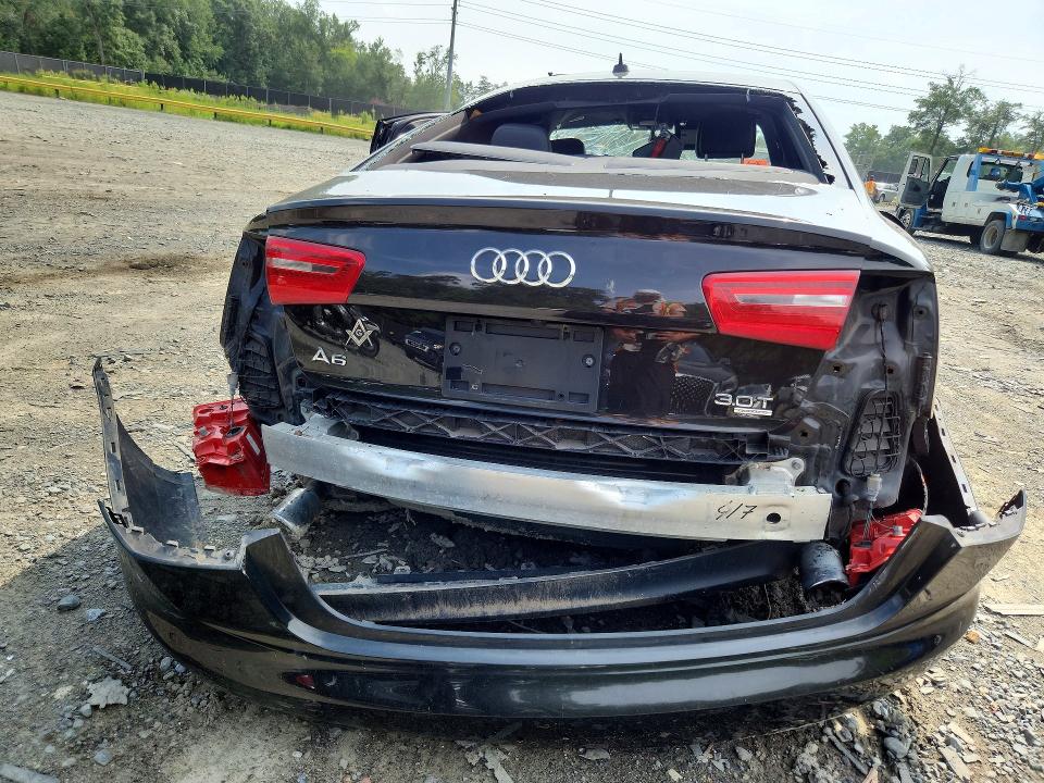 2014 Audi A6 მანქანა იყიდება აუქციონზე, vin: WAUFGAFC8EN037155, აუქციონის ნომერი: 63340046