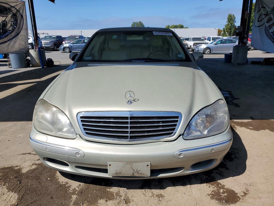 63856366 :رقم المزاد ، WDBNG75J4YA101333 vin ، 2000 Mercedes-benz S مزاد بيع