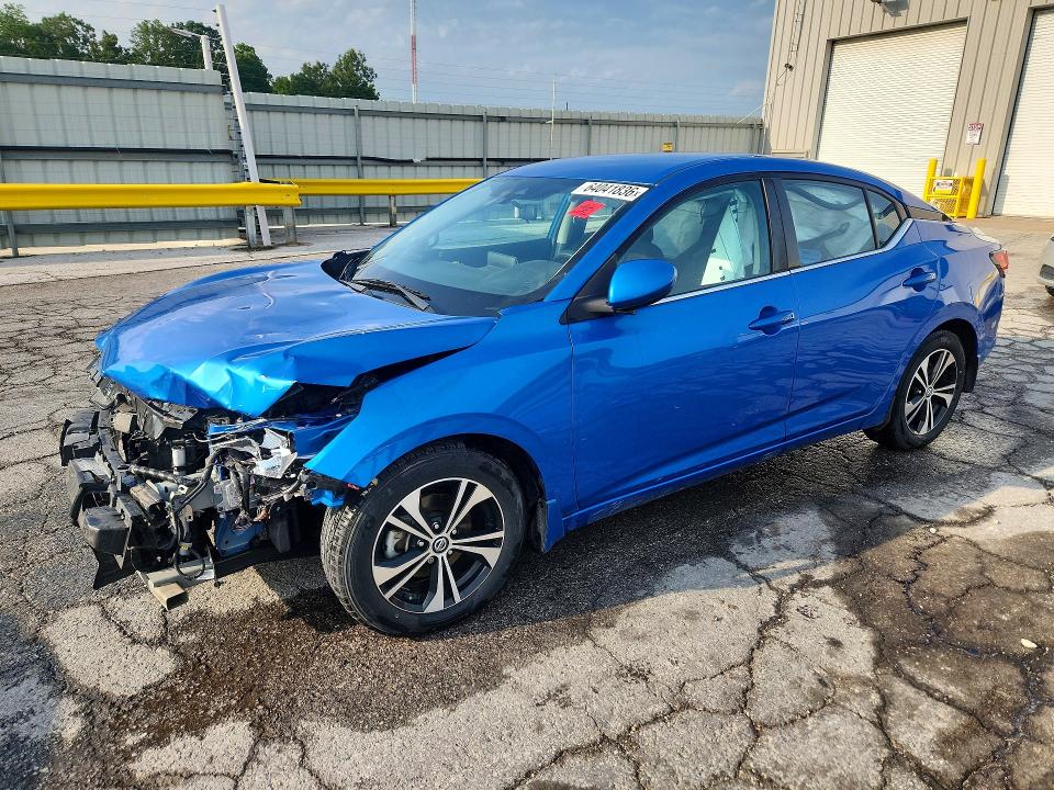 2022 Nissan Sentra მანქანა იყიდება აუქციონზე, vin: 3N1AB8CV3NY206000, აუქციონის ნომერი: 64041836