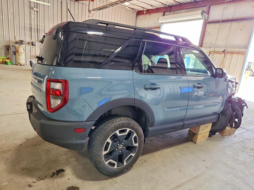 66460996 :رقم المزاد ، 3FMCR9C67NRE28822 vin ، 2022 Ford Bronco Sport مزاد بيع