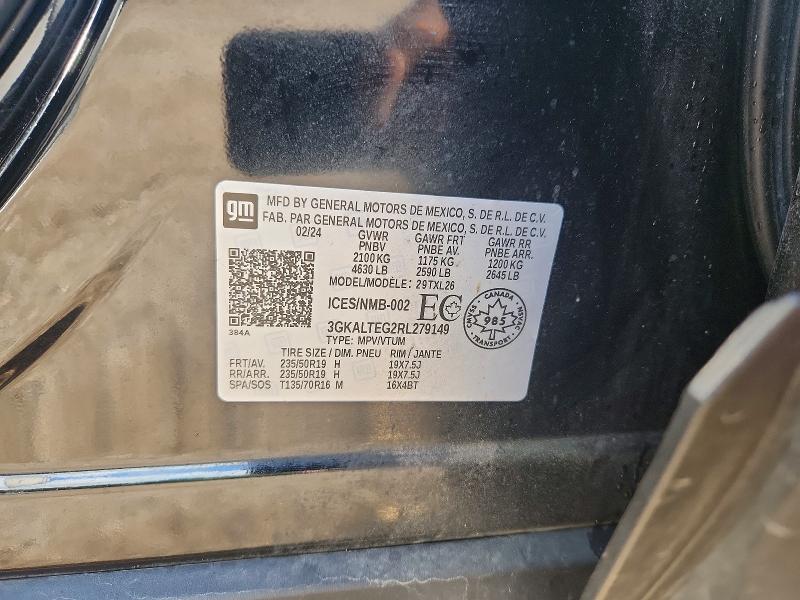 Продажа на аукционе авто 2024 Gmc Terrain, vin: 3GKALTEG2RL279149, номер лота: 65637326