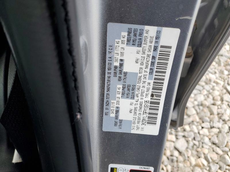 66059706 :رقم المزاد ، 3MZBM1L79FM189195 vin ، 2015 Mazda 3 مزاد بيع