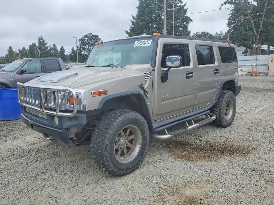 Продажа на аукционе авто 2004 Hummer H2, vin: 5GRGN23U74H112388, номер лота: 64050026