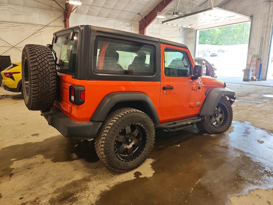 2018 Jeep Wrangler მანქანა იყიდება აუქციონზე, vin: 1C4GJXAN4JW288327, აუქციონის ნომერი: 64189766