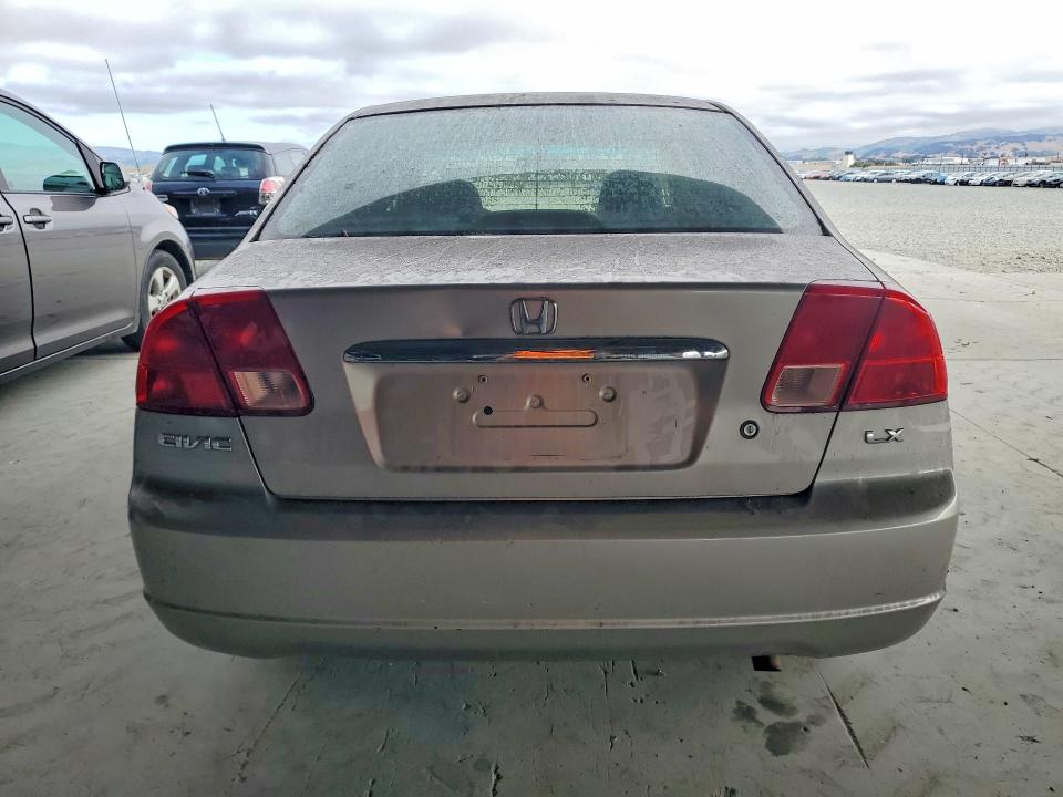 2001 Honda Civic მანქანა იყიდება აუქციონზე, vin: 2HGES16551H554206, აუქციონის ნომერი: 66250986