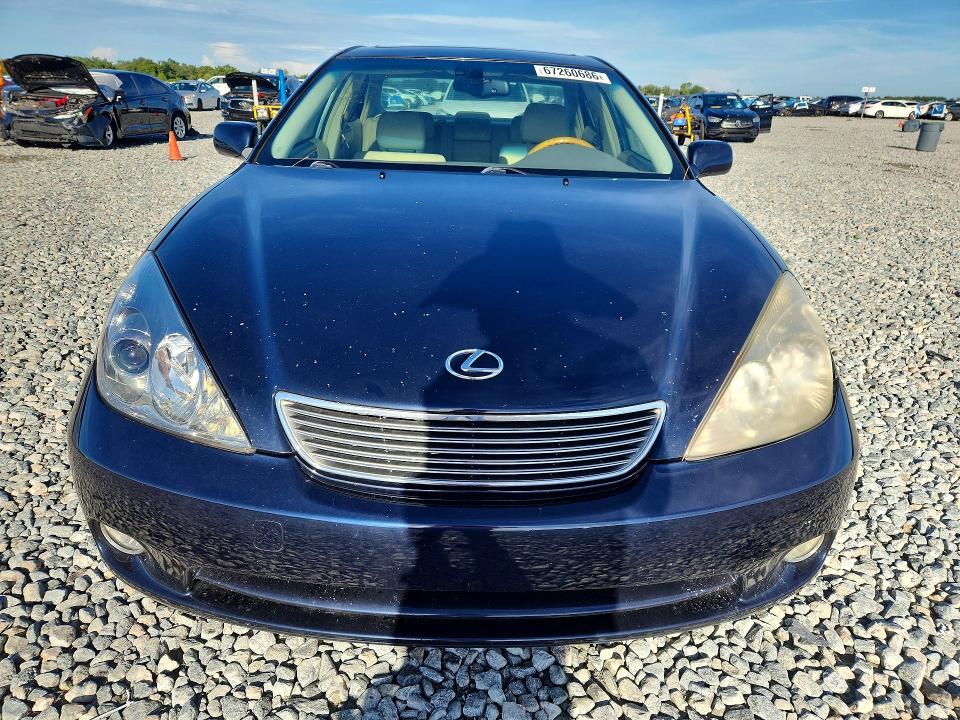 2005 Lexus Es მანქანა იყიდება აუქციონზე, vin: JTHBA30G855139225, აუქციონის ნომერი: 67260686