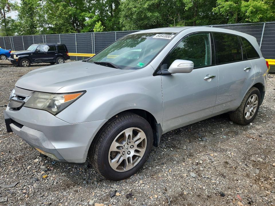 64643886 :رقم المزاد ، 2HNYD28669H517365 vin ، 2009 Acura Mdx مزاد بيع