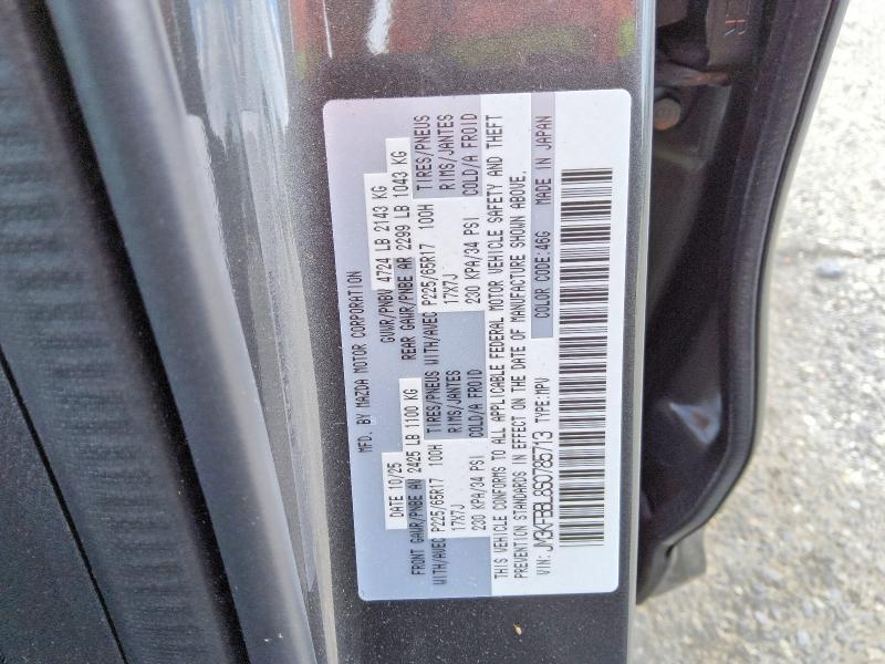 66820256 :رقم المزاد ، JM3KFBBL8S0785713 vin ، 2025 Mazda Cx-5 مزاد بيع