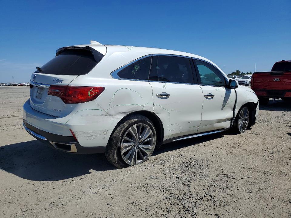 65400356 :رقم المزاد ، 5FRYD4H52HB021846 vin ، 2017 Acura Mdx مزاد بيع