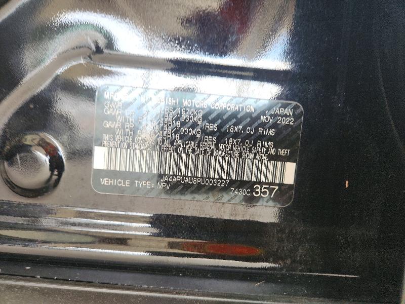 63727646 :رقم المزاد ، JA4ARUAU8PU003227 vin ، 2023 Mitsubishi Outlander Sport مزاد بيع