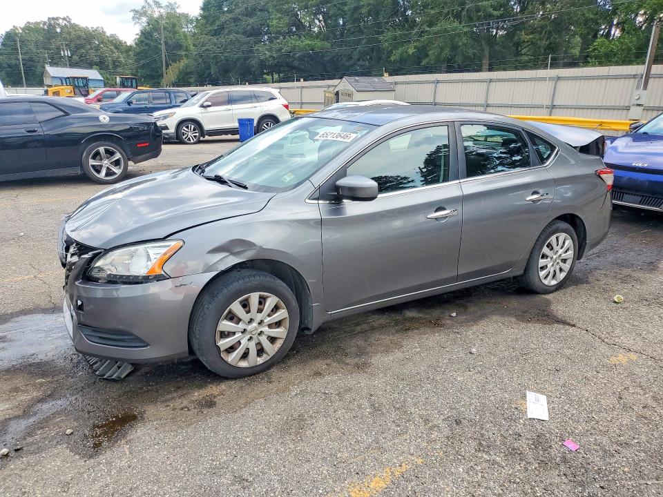 2015 Nissan Sentra მანქანა იყიდება აუქციონზე, vin: 3N1AB7AP5FY376357, აუქციონის ნომერი: 65213646